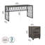 Bureau 60 "avec piédestal mobile-72164836-87379437