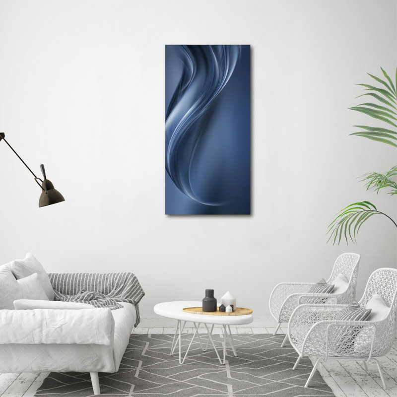 Abstract Wave - Wrapped Canvas Print