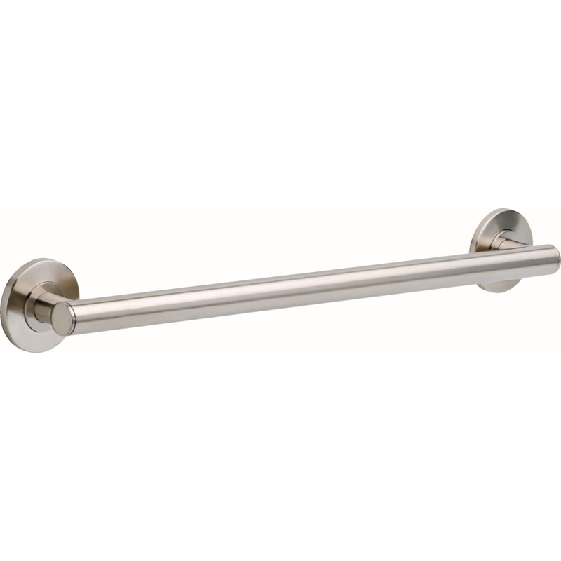 Bath Safety 24" Grab Bar, Brilliance Stainless