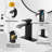 Single-handle Bathroom Faucet with Drain Assembly-79721951
