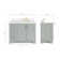 43 IN.  Single Bathroom Vanity