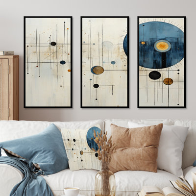 «Folk Religion Cosmic Ocean II», ensemble d'impressions d'art mural