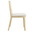 Monarch Wood And Rattan Dining Side Chair-102521195