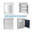Armoire de rangement murale 24 po x 27 po avec miroir-2047233315