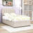 Twin Size Hydraulic Storage Bed with Adjust Headboard-433633448