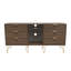 Hong Kong 6 Drawer Sideboard in Vintage Oak (Ready Assembled)-112672530