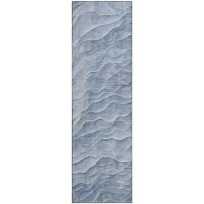 Premium Machine Washable Harjo AMF1614 Waves Rug