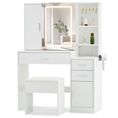 Dressing Table with Mirror