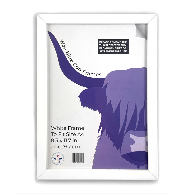 Picture Frame, 32.3cm H x 23.4cm W, White