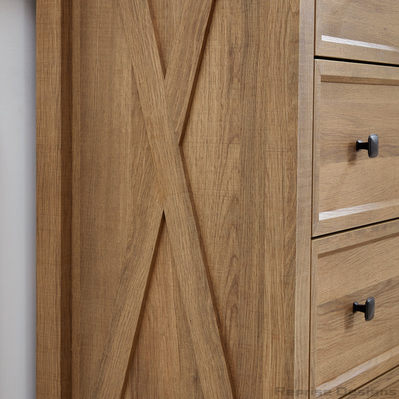 Commode 6 tiroirs, Oak