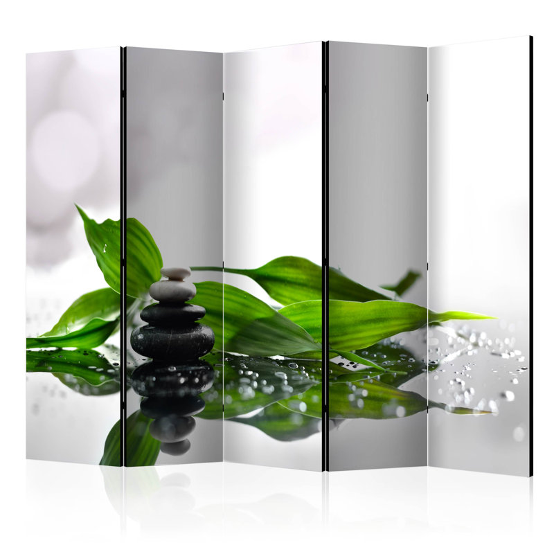Miramonte Solid Wood Folding Room Divider, 5