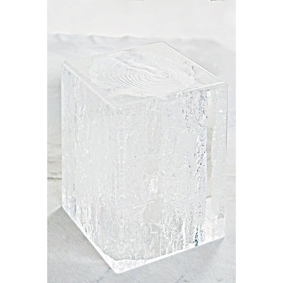 Arctic Block End Table Bernhardt