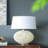 Table Lamp - With Beige Paper Base