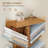Tree Bookshelf, 11 Tier Narrow Bookcase, Display Shelf, Book Organizer, Small Floor Standing Book Shelf for Bedroom, Living Room, Home Office, Rustic Brown