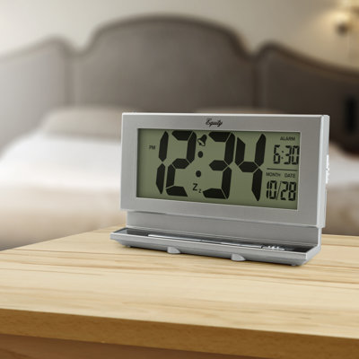 Equity 2” Digital LCD Alarm Clock with Night Vision Model# 30041