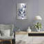 Red Barrel Studio® «Botanical Blues I» par Bluebird Barn, art mural en métal, MTL-14162-1336197506