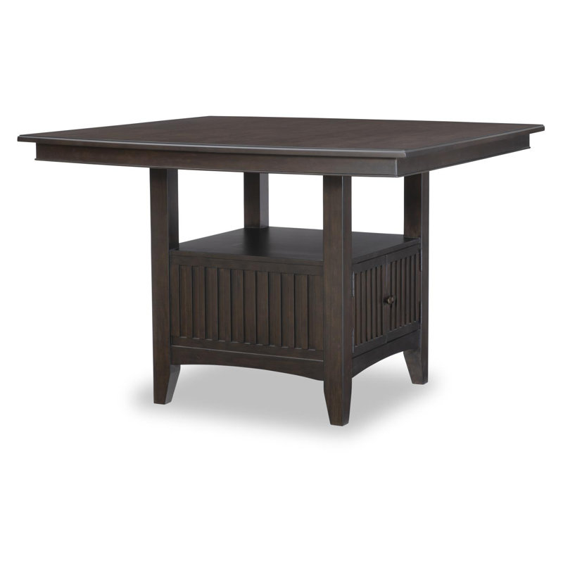Caldwell  Counter Height Dining Table With Storage Base