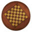 Table d'échecs / dames Crocker 22 po