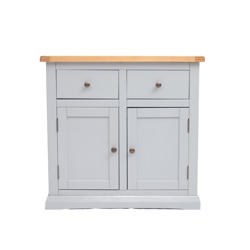 Naugle 84cm Sideboard, Grey/Bronze