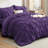  Bedsure GentleSoft® Pintuck Pinch Pleat Bed-In-A-Bag (Set Of 5 Or 7) 89Gsm-120689927-120689940-120689944