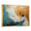 «Gold Turquoise Desert Mirage Spiral», impressions sur toile à spirales abstraites