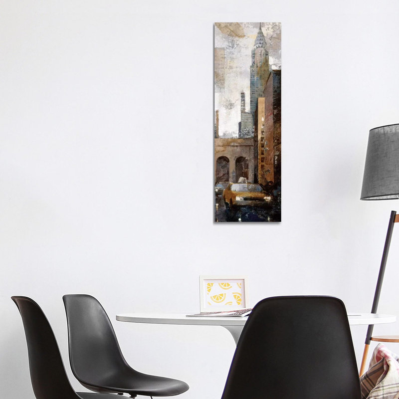 Skyscraper II - Chrysler Building by Marti Bofarull - Wrapped Canvas Panoramic Print, 121.92 cm H x 40.64 cm W x 1.91 cm D