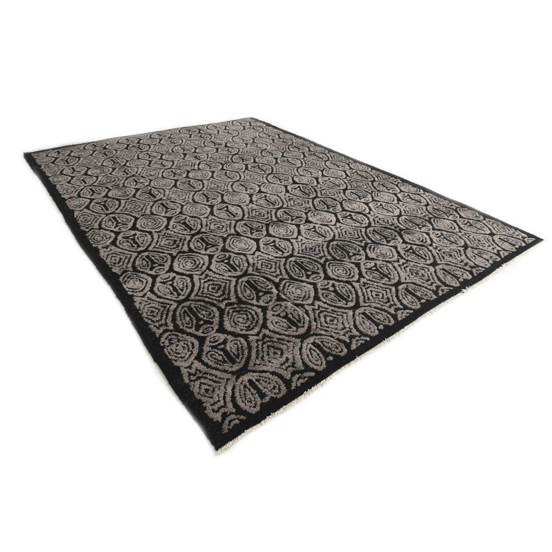 Tapis noir 9 x 12 Pastrana