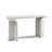 Arvyn Travertine Veneer Console Table