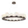 Gaia 16 - Light Dimmable LED Wagon Wheel Chandelier