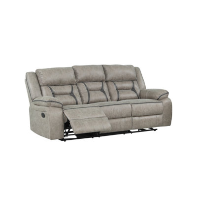 Senoria 87.5'' Faux Leather Reclining Sofa