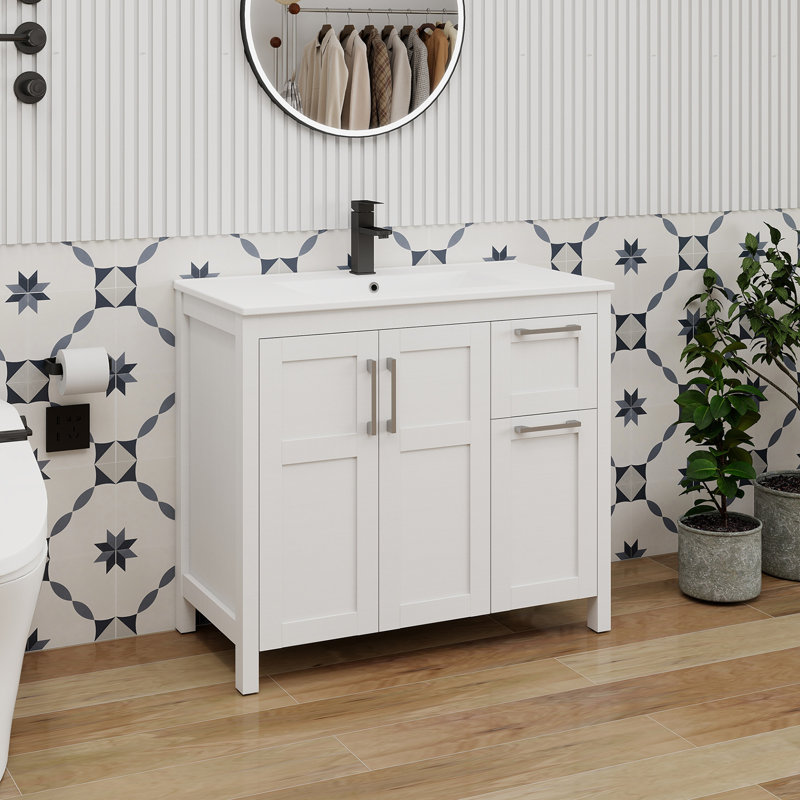Ensemble de meuble-lavabo simple 36 po avec lavabo 36 po