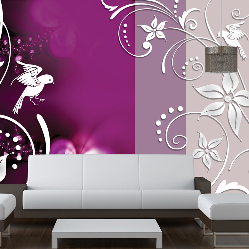 Floral Fantasy 2.45m x 350cm Wallpaper, 400 cm x 280 cm