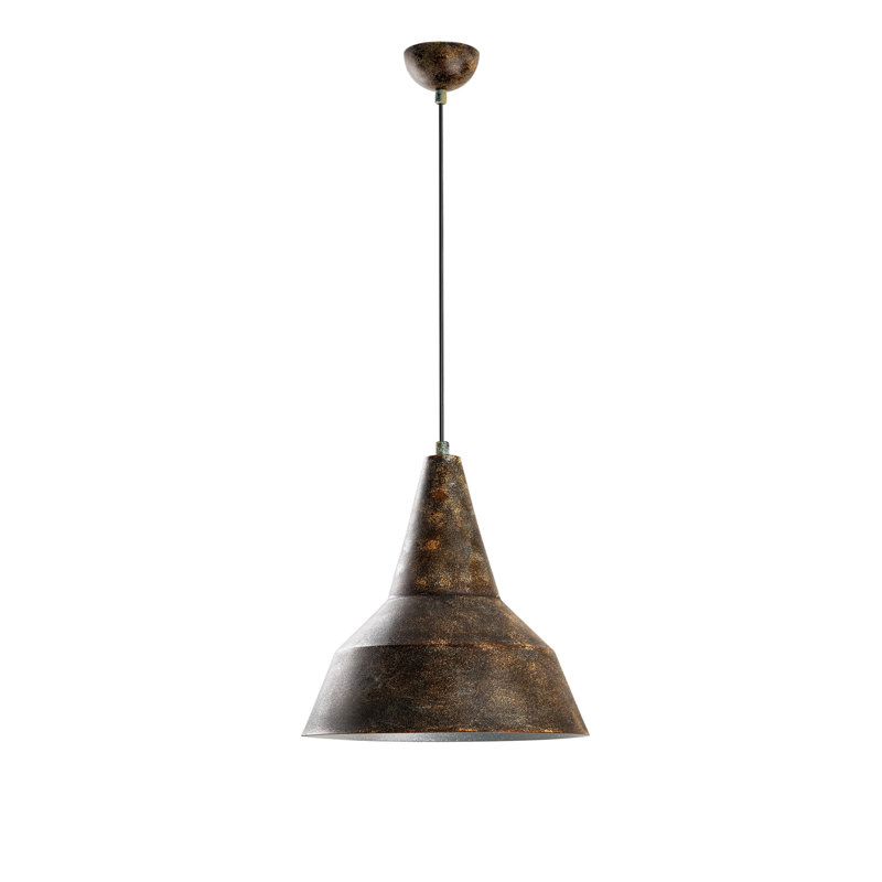Elegant Adjustable Chandelier, Antiquation Finish, 11.8 x 13.8 inches | Metal Body, Total Height: 16.5 - 51.6 inches | 1 x E27 Socket (Max 40W) | Perfect for Dining Room & Living Spaces, Stylish and Durable Design