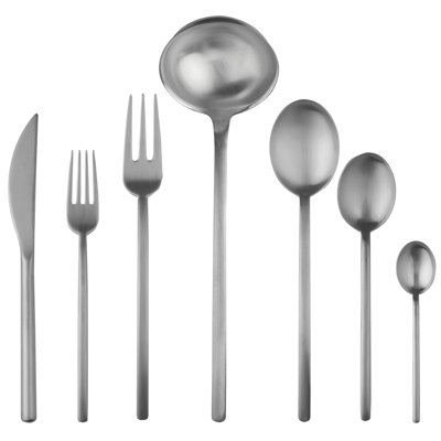 Due 51 - Piece Stainless Steel Flatware Set - Service for 12