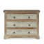 Commode 3 tiroirs White + Natural