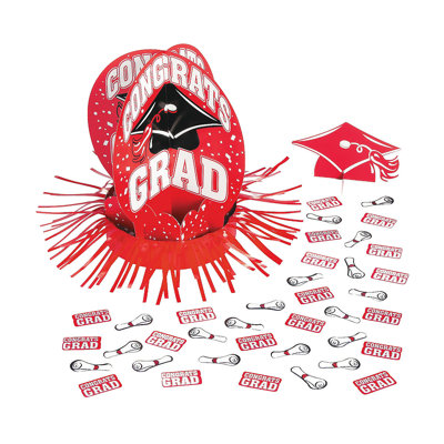 Patchett 23 Piece Paper Graduation Decoration Kit