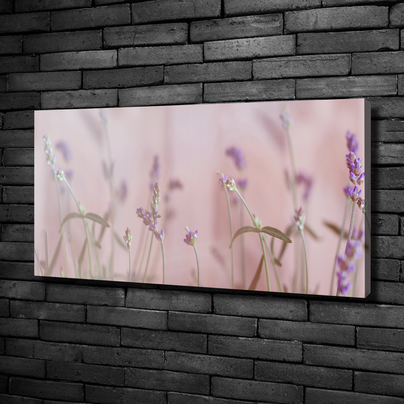 Lavender - No Frame Print on Canvas
