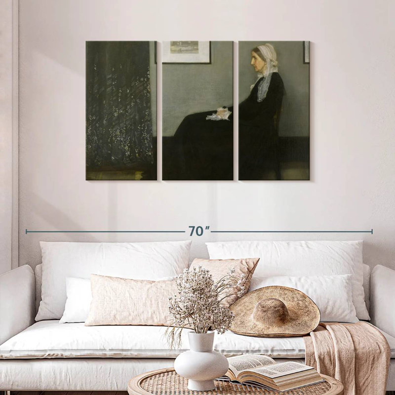 La mère de Leisha Whistler, H 28 po x l 45 po