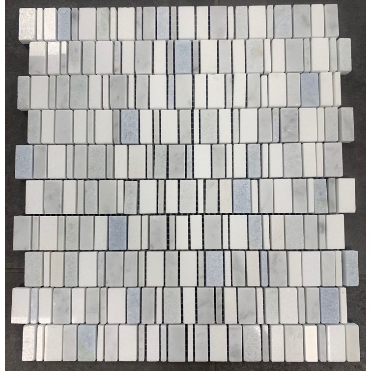 Piccolo Random Sized Marble Random Mosaic Wall & Floor Tile