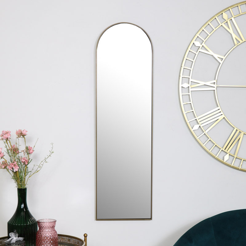 Anamaria Metal Flat Wall Mirror