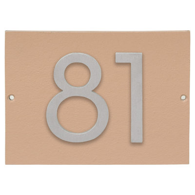 Plaque murale rectangulaire