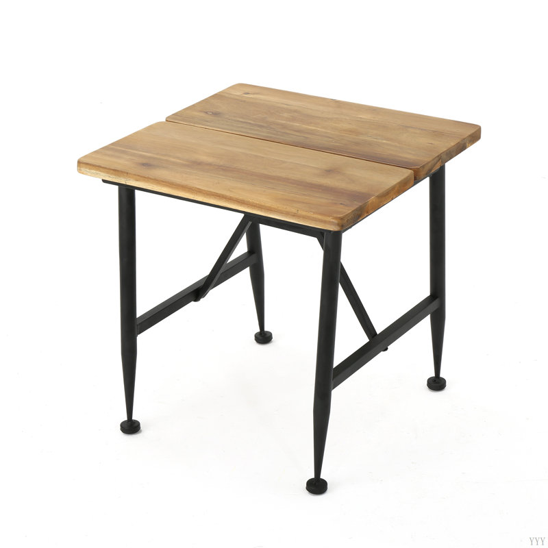 Table d'appoint en bois massif Frankston