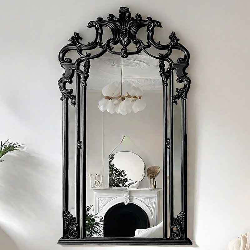 Miroir pleine grandeur à fixation murale, 31,5 po x 72,83 po
