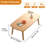 Collapsible Coffee Table,  Foldable Coffee Table, Foldable Laptop Table for Small Spaces, Ideal Fit in Study, Home, Office, Bedroom, Tea Room(31.5x19.7x17.3inch)