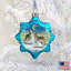 Keepsake 3'' Handmade Glass Holiday Shaped Ornament