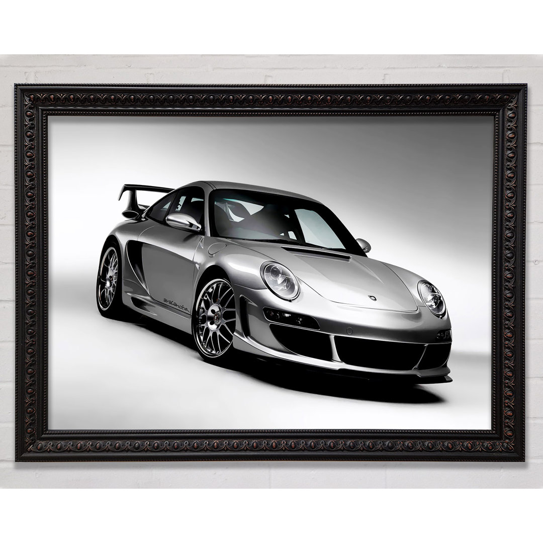 Porsche 911 Silber - Druck