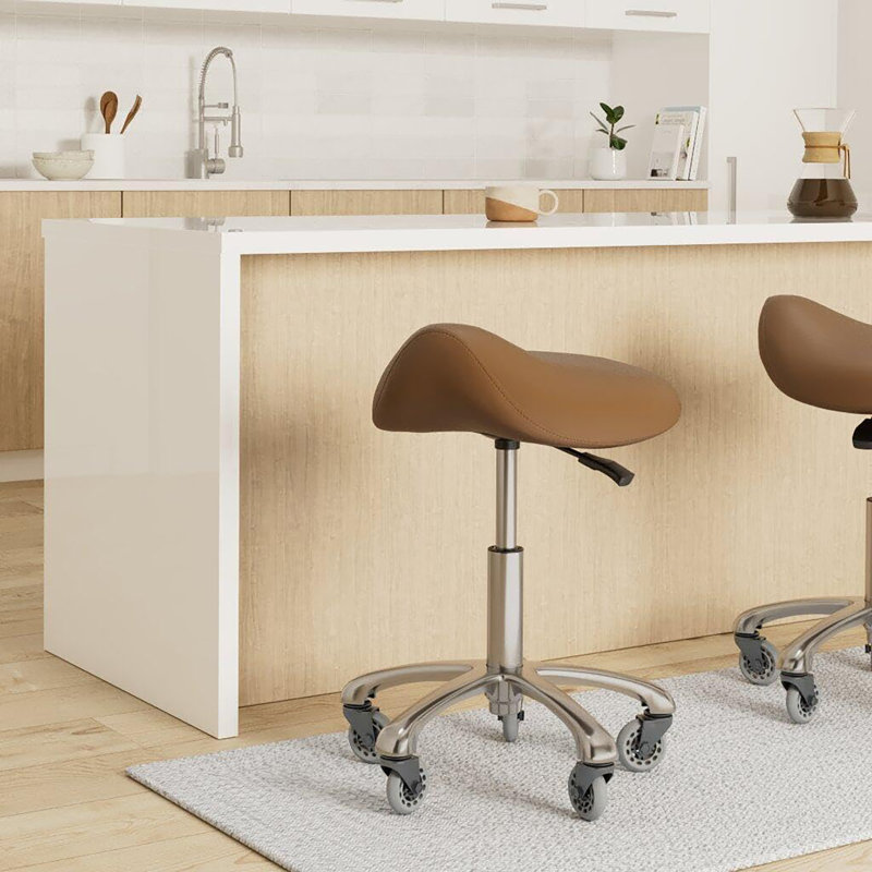 Tabouret professionnel à roulettes, Chameau