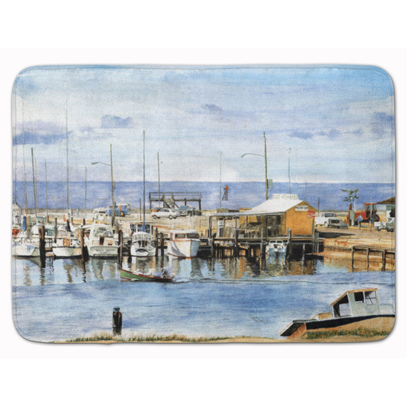 Tapis pour salle de bain en mousse mémoire the pass appât shop Williamston