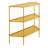 Not For Nothing 38'' W Powder Coated Aluminium Shelving Unit-74747908