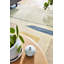 Tapis beige rectangulaire en laine touffeté à la main Yalissa-877210330